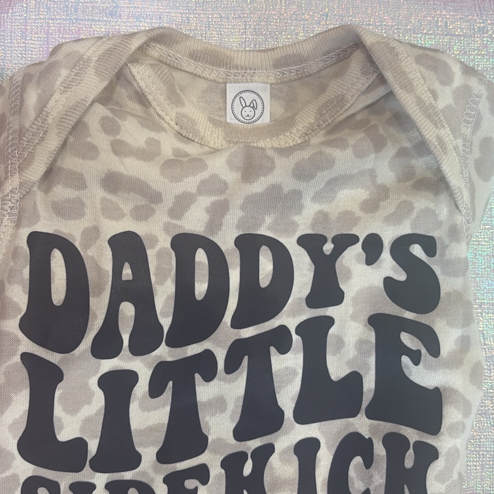 Daddy's Little Sidekick Bodysuit - Cream